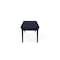 Lesro Lenox Steel 3 Seat Bench, Navy/Midnight Seat, Navy/Midnight Back, 67 W 21 L 18.5 H LS3001 - alternate 3